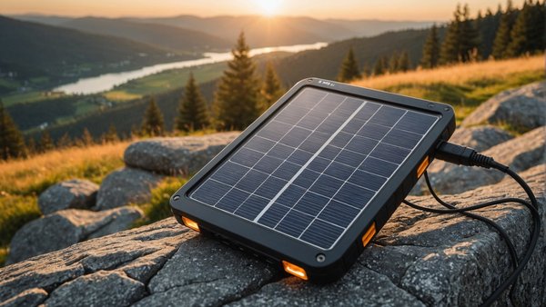 Chargeur solaire portable : idéal pour les activités en plein air